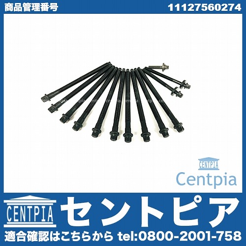 シリンダーヘッドボルトセット BMW [11127560274]