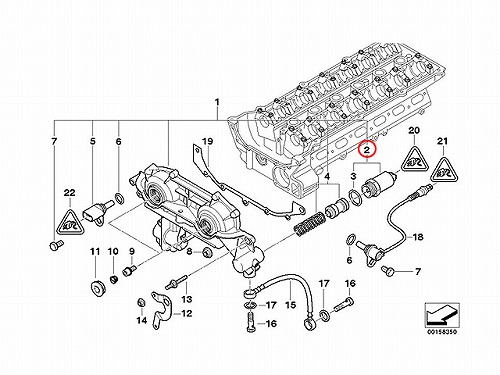 VANOS ソレノイドバルブ BMW [11361432532]