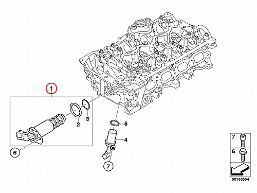 VANOS ソレノイドバルブ BMW [11367584115]