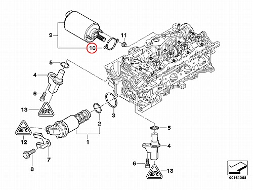 ガスケット (VANOS VVTモーター用) BMW [11377501015]