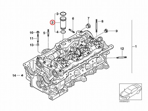 スパークプラグパイプ BMW [11377509627]