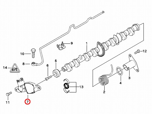 エキセントリックシャフトセンサー BMW [11377527016]