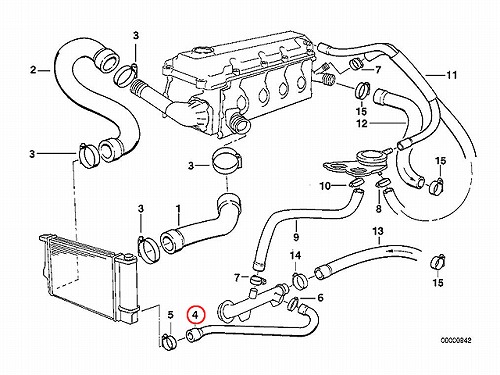 ウォーターホース BMW [11531743295]