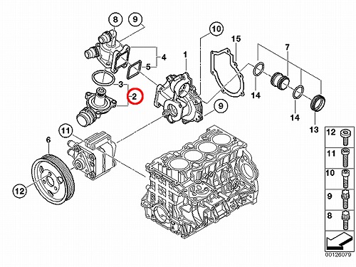 サーモスタット BMW [11537510959]