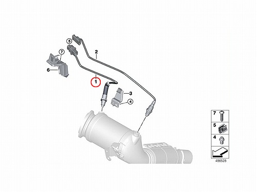 O2センサー(ラムダセンサー) MINI(ミニ) [11788659884]