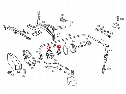 ディスローター&ディスキャップ 1台分セット メルセデスベンツ [1191580102-S2]