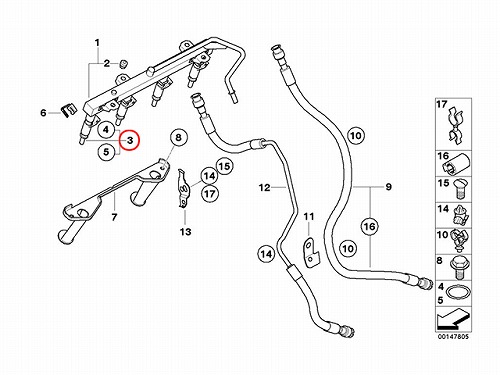 インジェクター(インジェクションノズル) BMW [13537561277]