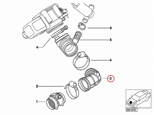 エルボーパイプ BMW [13541435625]