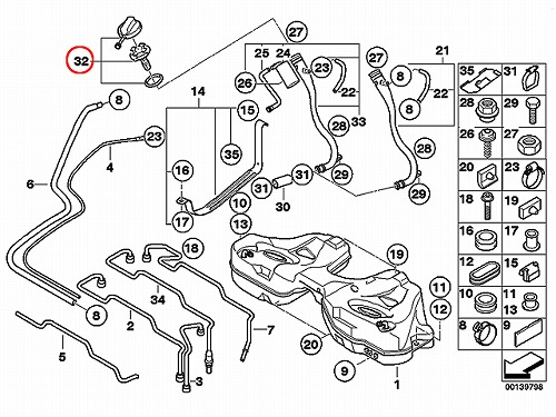 純正 フューエルキャップ(給油口キャップ) BMW [16117193372]