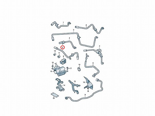 バキュームホース VW(フォルクスワーゲン) [1C0612041AJ]