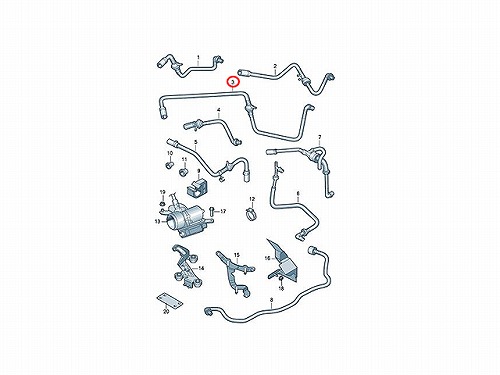 バキュームホース VW(フォルクスワーゲン) [1J0612041EJ]
