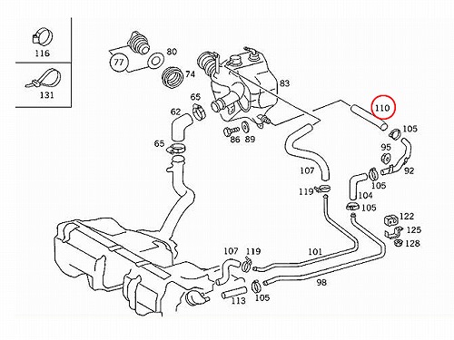 フューエルホース メルセデスベンツ [2024768826]