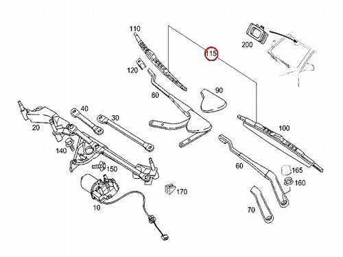 ワイパーブレード 左右セット フロント用 AUDI(アウディ) [2038201945]