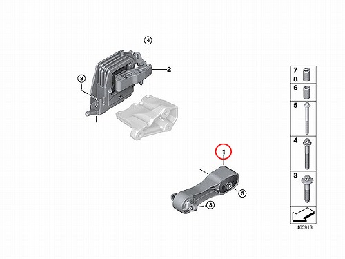 エンジンマウント BMW [22116885786]