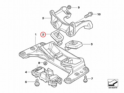 ミッションマウント BMW [22316771741]