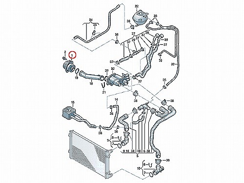 ウォーターポンプ METELLI製 VW(フォルクスワーゲン) [240765]