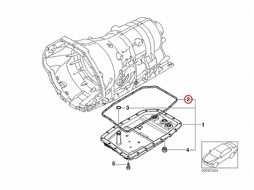 ATオイルパンガスケット BMW [24117571204]