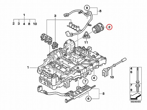 純正 ATコネクター シールスリーブ BMW [24157572607]