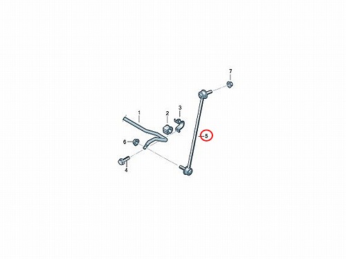 スタビリンクロッド フロント 左右共通 VW(フォルクスワーゲン) [2Q0411315B]