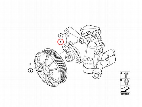 パワステポンプ BMW [32416769766]