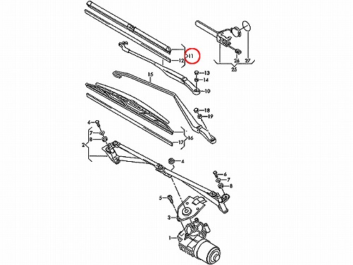 ワイパーブレード 左右セット フロント用 BMW [3397118937]