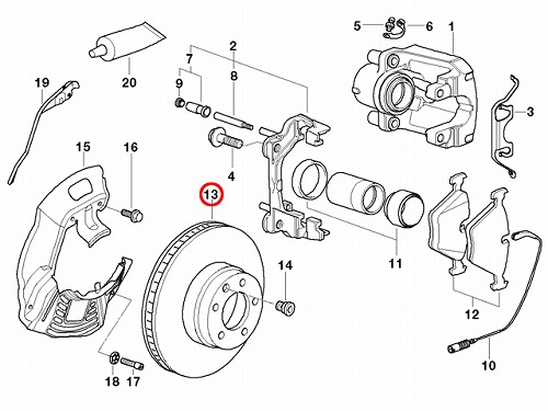 ブレーキローター(ディスクローター) フロント BMW [34116767061]