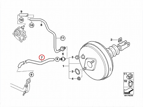 バキュームホース BMW [34336763992]