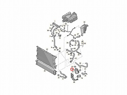 セカンドウォーターポンプ AUDI(アウディ) [4H0965569A]