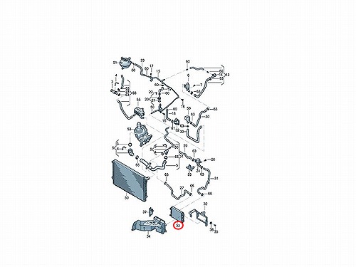 セカンドラジエーター VW(フォルクスワーゲン) [5Q0121253H]