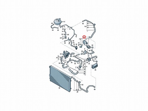 セカンドウォーターポンプ AUDI(アウディ) [5Q0121599T]