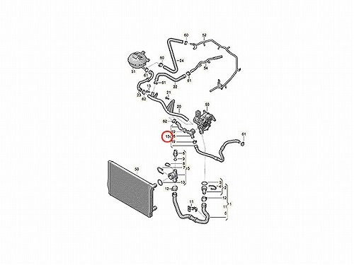 ウォーターホース VW(フォルクスワーゲン) [5Q0122058Q]