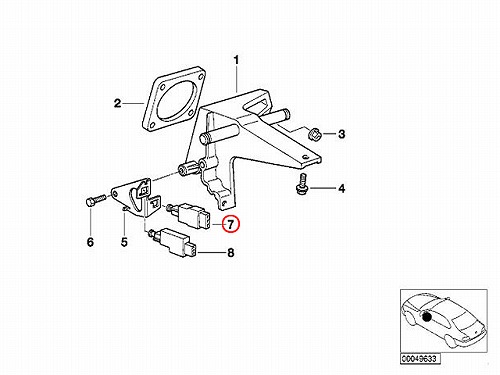 ストップランプスイッチ BMW [61318360417]