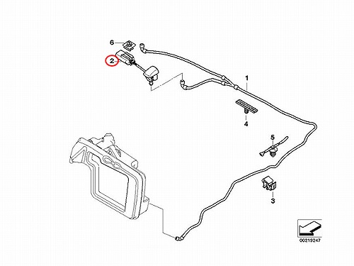 純正 ウォッシャーノズル BMW [61667046060]