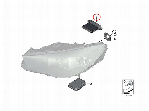 純正 ドライバモジュール BMW [63117440877]