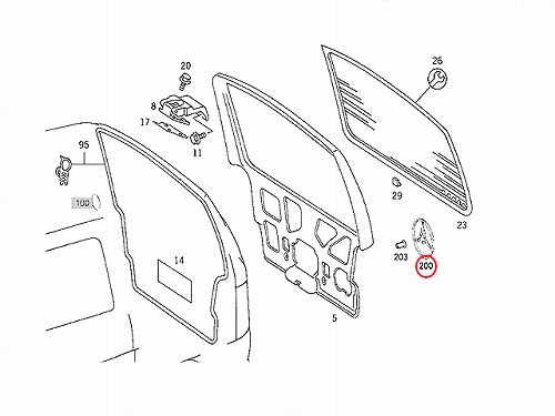 純正 スターマーク(トランクエンブレム) メルセデスベンツ [6387580058]