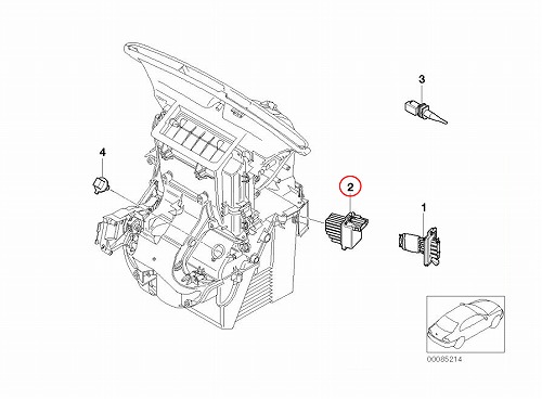 エアコンブロアレジスター MINI(ミニ) [64111499122]