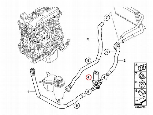 純正 ヒーターポンプ BMW [64116928246]