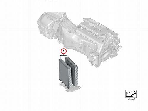 エアコンフィルター BMW [64116996208]
