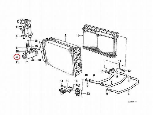 エアコンエキスパンションバルブ BMW [64118384379]