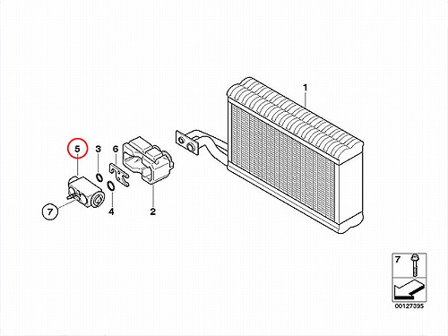エアコンエキスパンションバルブ BMW [64119178316]