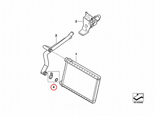 小物部品セット BMW [64119180102]