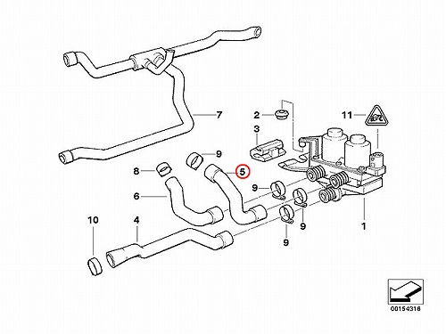 ウォーターホース BMW [64211394291]