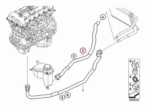 ウォーターホース BMW [64216951946]