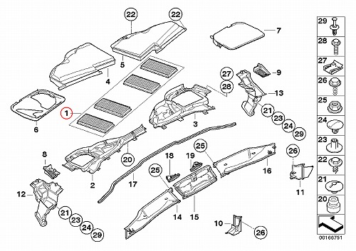 エアコンフィルター BMW [64319159606]