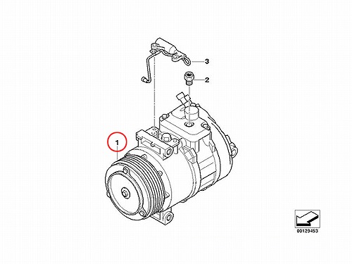 エアコンコンプレッサー BMW [64509182796]