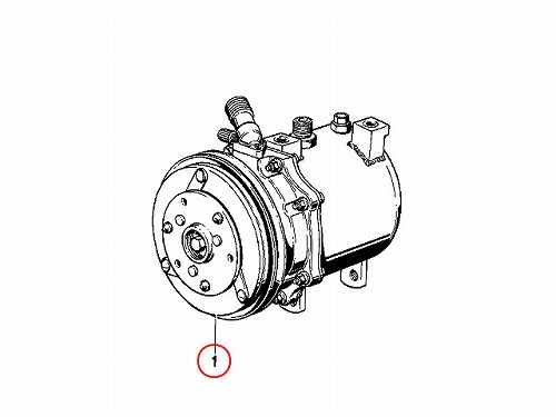 エアコンコンプレッサー BMW [64528385909]