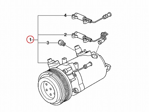 エアコンコンプレッサー BMW [64528386650]