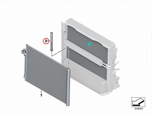 エアコンドライヤーカートリッジ(レシーバー) BMW [64539127927]
