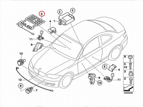 純正 着座センサー BMW [65779153119]