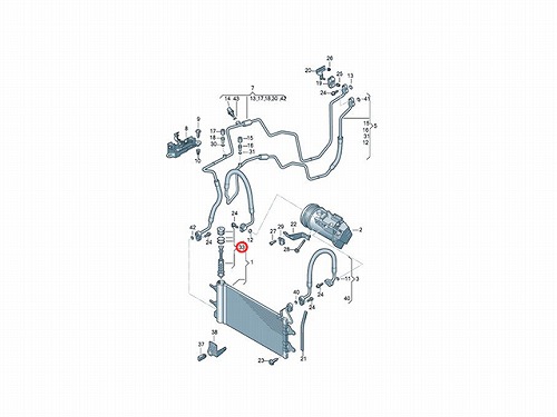 エアコンリキッドタンク(レシーバー) VW(フォルクスワーゲン) [6R0898191]